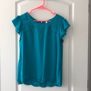 Aqua Blouse
